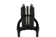 Load image into Gallery viewer, Black 18 inch Offset Spring Fork Assembly