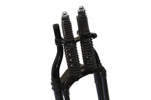 Load image into Gallery viewer, Black 18 inch Offset Spring Fork Assembly
