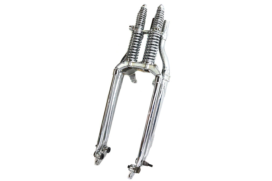 18 inch Spring Fork Assembly Chrome