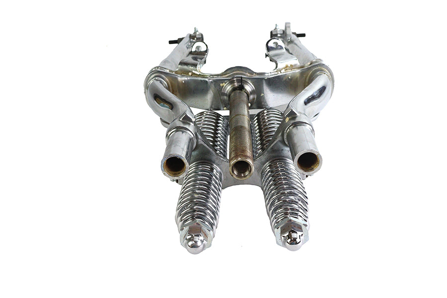 18 inch Spring Fork Assembly Chrome