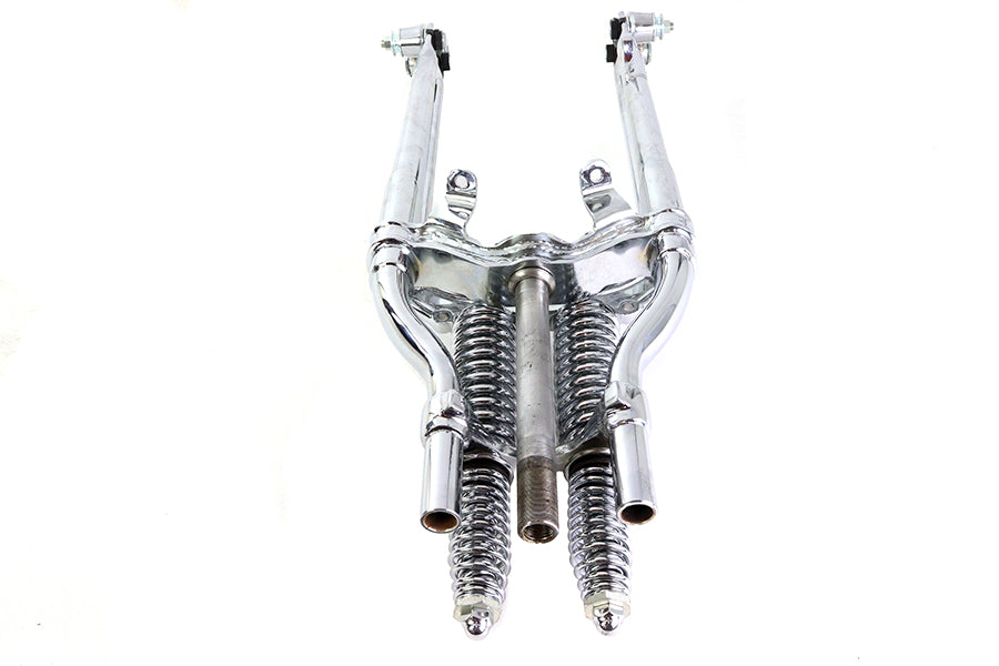 18 inch Spring Fork Assembly Chrome