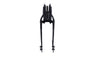 22 inch Inline Spring Fork Assembly Black
