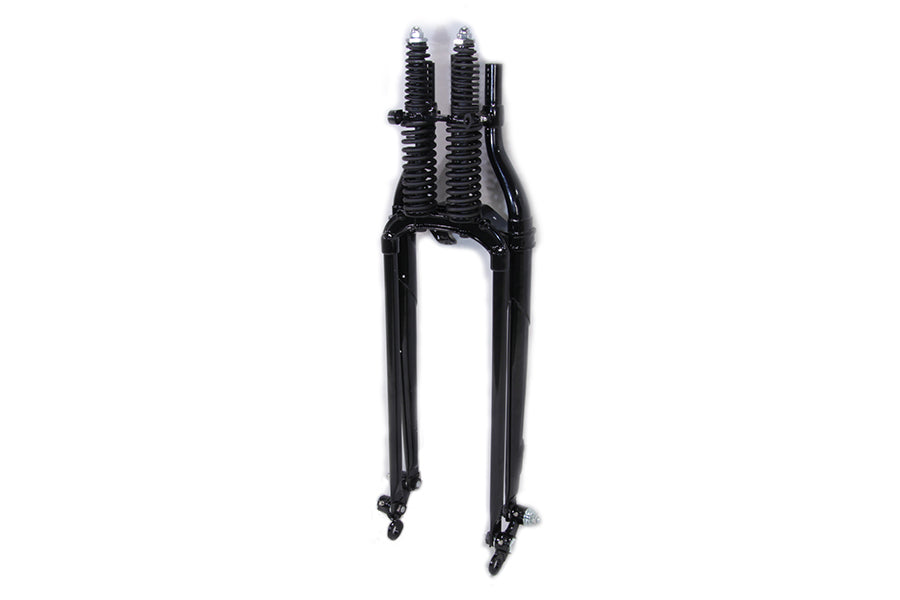 22 inch Inline Spring Fork Assembly Black