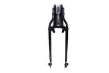 Load image into Gallery viewer, 22 inch Inline Spring Fork Assembly Black