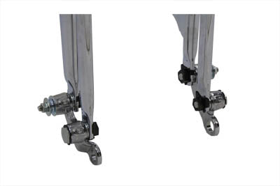 Factory Sample 22 inch Inline Spring Fork Chrome +4 inch