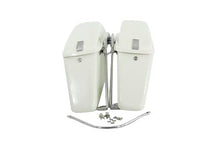 Load image into Gallery viewer, Replica Saddlebag Set White