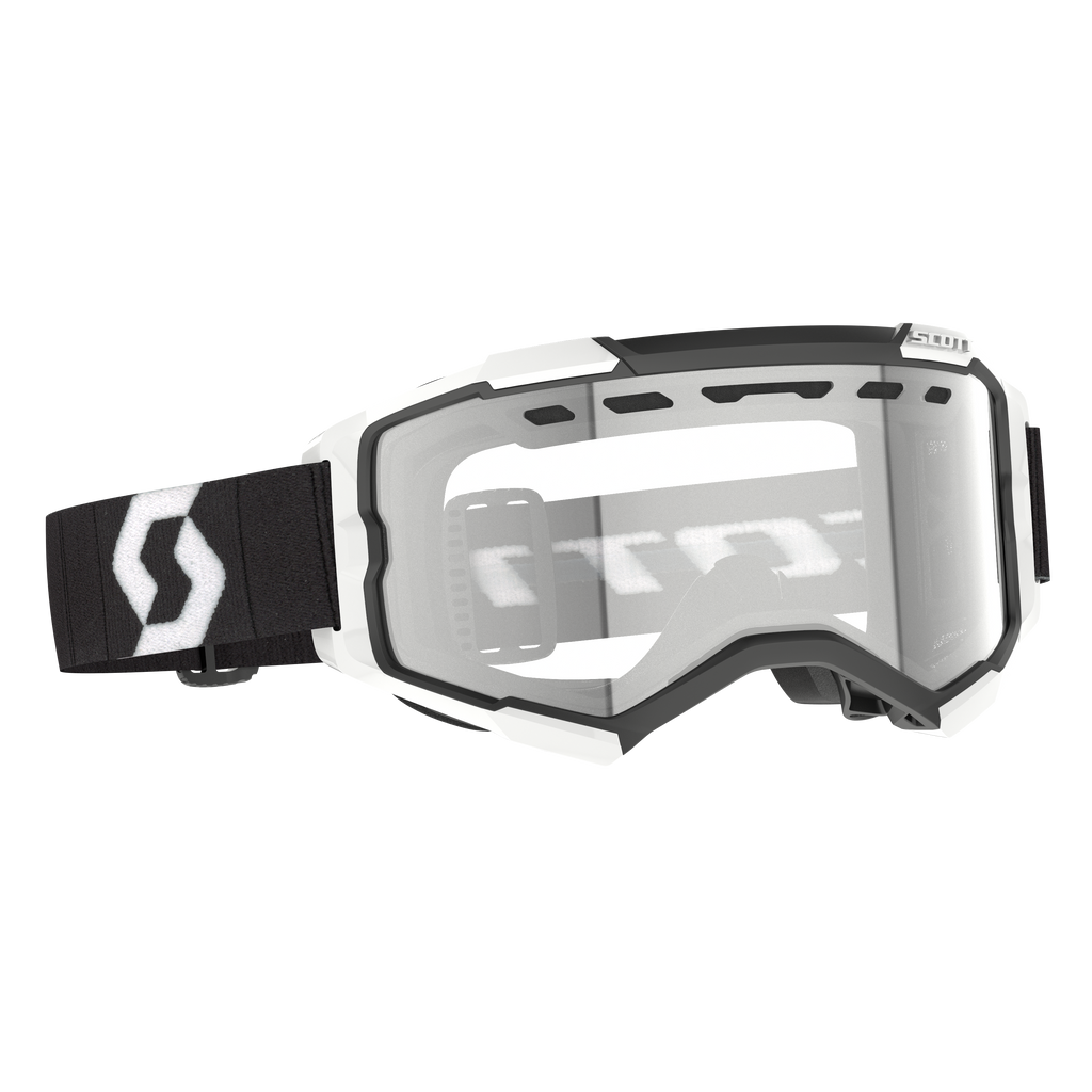 Fury Enduro Goggle Blk/Wht Clear Wrk