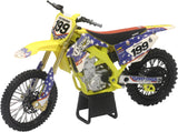 New Ray Toys Replica 1:12 Race Bike Suzuki Rmz450 Yellow(Pastrana) 959-0127