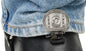 RYDER CLIPS stirrup strap boot clips, metal accessories for securing stirrups and straps on boots for riding or equestrian use.