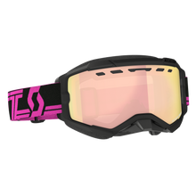 Load image into Gallery viewer, Fury Snowcross Goggle Black/ Pink Enhancer Rose Chrome