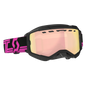Fury Snowcross Goggle Black/ Pink Enhancer Rose Chrome