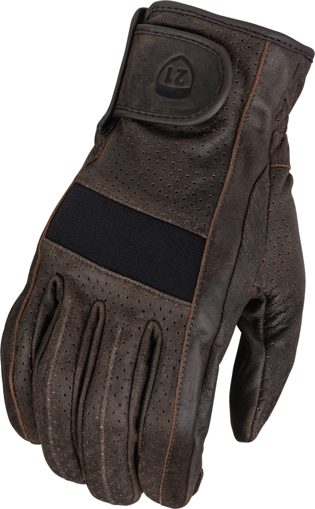 Jab Perforated Gloves Brown Xl