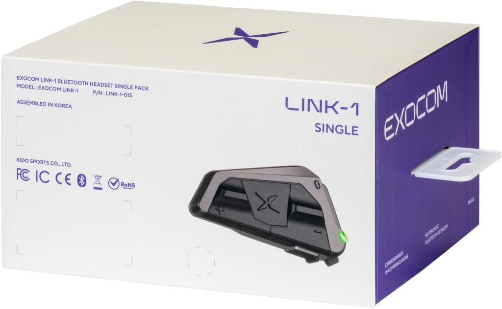Exocom Link 1 Bluetooth Communicator (Single Pack)