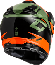 Load image into Gallery viewer, Gm 11s Ronin Snow Helmet Orange/Green/Black Xs