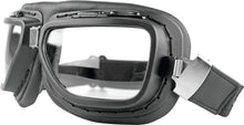 Load image into Gallery viewer, Pilot Goggles Matte Black W/Interchangeable Lenses
