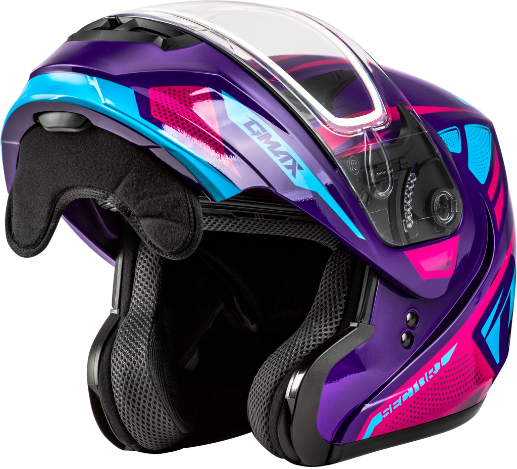Md 04s Sector Snow Helmet Violet/Pink 2x
