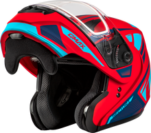 Load image into Gallery viewer, Md 04s Sector Snow Helmet Matte Red/Blue Sm
