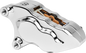 4 Piston Front Caliper L/H Chrome W/ 11.8