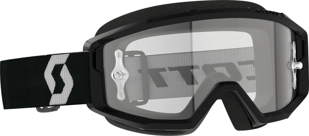 Primal Goggle Black/White Clear Works