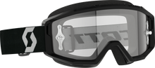 Load image into Gallery viewer, Primal Goggle Black/White Clear Works