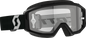Primal Goggle Black/White Clear Works