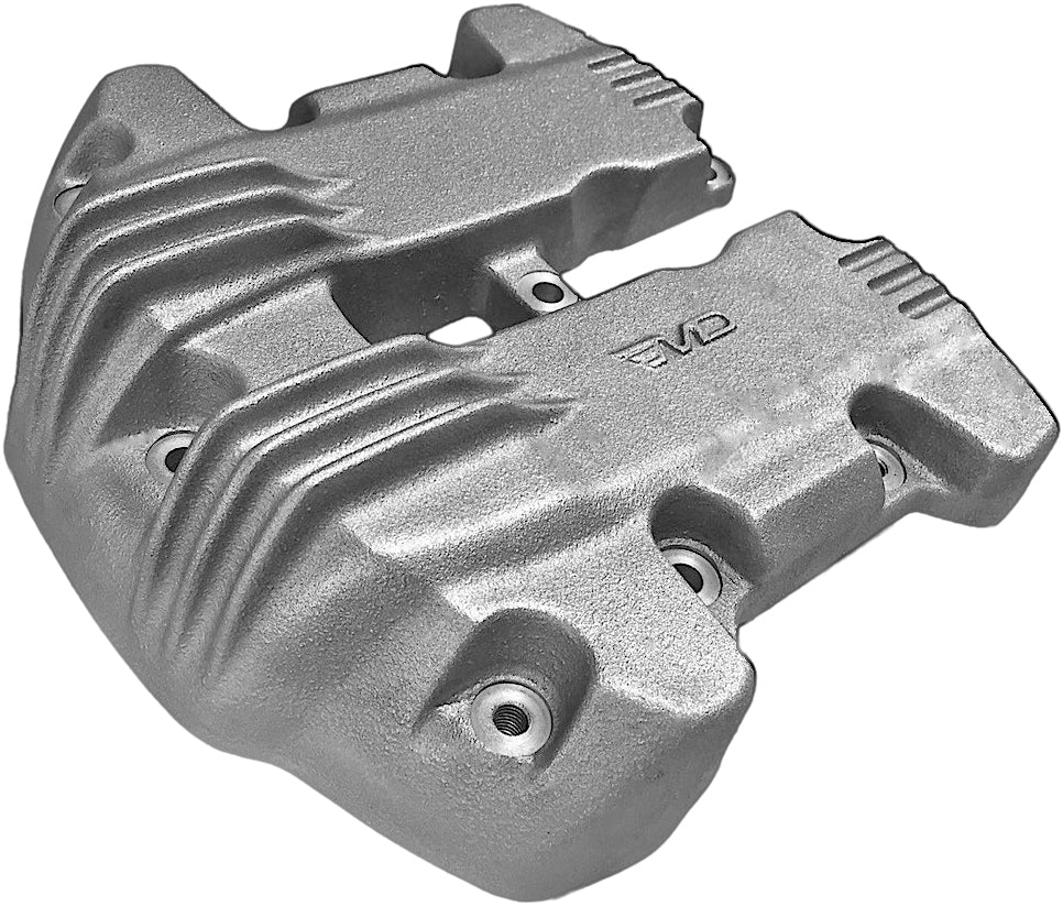 Ribbed Rocker Cover M8 Raw