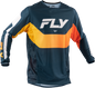 Kinetic Mesh Jersey Navy/Orange Xl