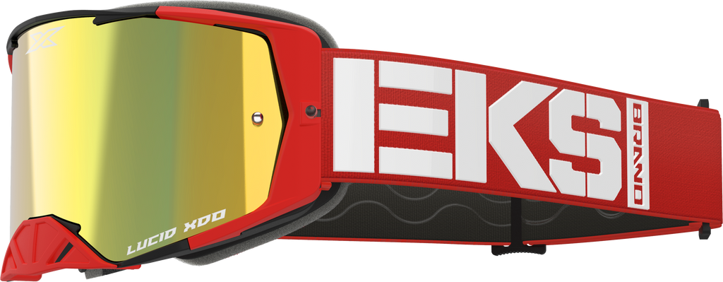 Lucid Caliber Goggle Red Gold Mirror Lens