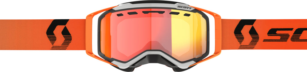 Prospect Snwcrss Ls Goggle Grey/Orange Red Chrome