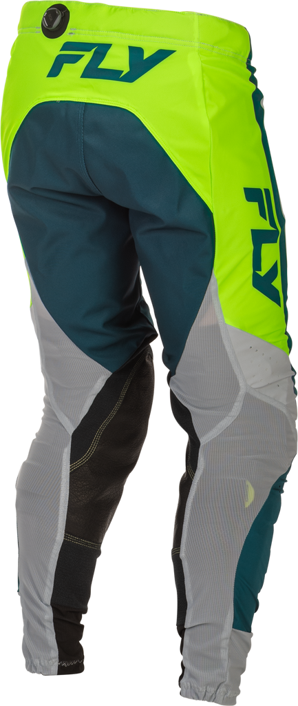 Youth Lite Pants Grey/Lime/Teal Sz 26