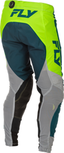 Load image into Gallery viewer, Youth Lite Pants Grey/Lime/Teal Sz 26