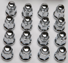 16/Pk 12mmx1.25 Tapered Lug Nuts 60' 17mm Head