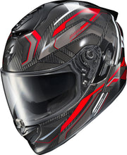 Load image into Gallery viewer, Exo St1400 Evo Carbon Helmet Hex Gloss Red Xl