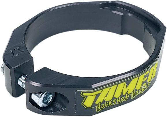 Black Tamer Wds 2.0 suspension ring from TAMER, close-up view showing smooth black finish and durable construction.