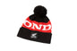Honda Beanie Stripe Black/Red
