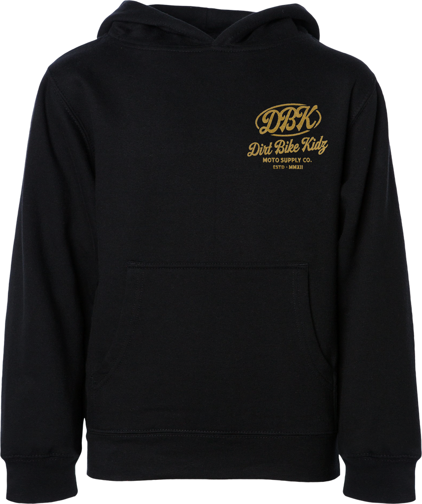 Gold Nugget Youth Hoodie Black Yx