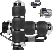 Load image into Gallery viewer, Velvet Air Heated Chrome Twist Grip