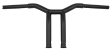 Load image into Gallery viewer, Dominator Raked Bar 10" 1.25" Matte Black