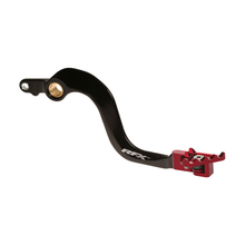 Load image into Gallery viewer, Rear Brake Pedal Red Folding Tip Gas