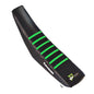 Seat Cover Black W/Green Ribs Kaw
