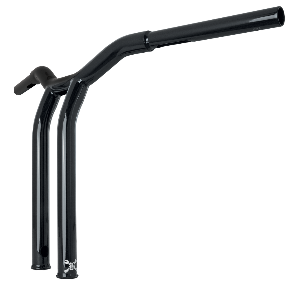 Dominator Raked Bar 14" 1.25" Gloss Black
