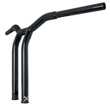 Load image into Gallery viewer, Dominator Raked Bar 14" 1.25" Gloss Black