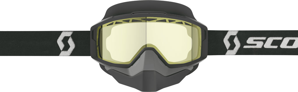 Split Otg Snwcrss Goggle Black/White Yellow Lens