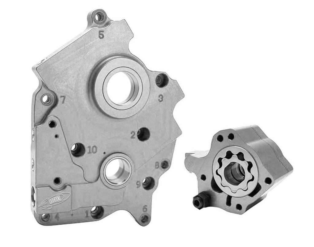 Oil Pump And Cam Plate M8 17 24 (Exc.Vvt) Twin Cooled