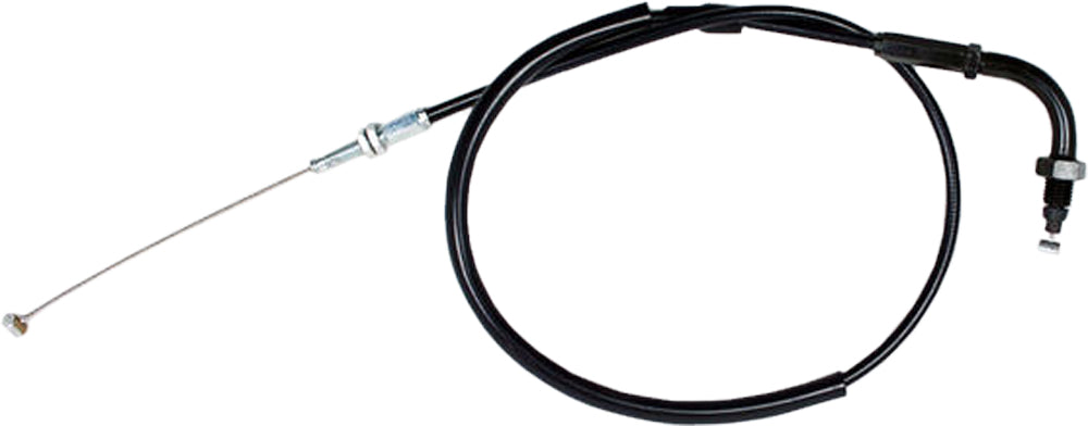 Black Vinyl Throttle Pull Cable
