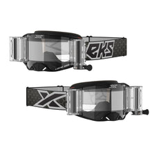 Load image into Gallery viewer, Lucid Goggle Race Pack Black/White Zip Off Clear