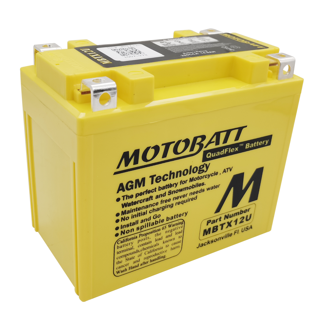 Battery Mbtx12u Sealed Factory Activated