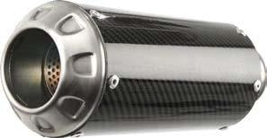 Mgp Exhaust Full System Carbon Fiber Stainless End Cap