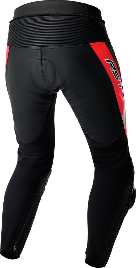 Tractech Evo D3o Pants Blk/Flo Red Leather 2x