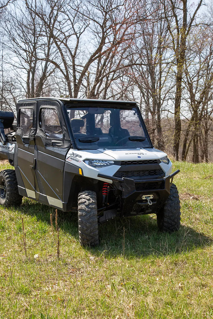Poly Front Windshield Full Fixed Vented Pol